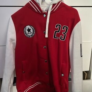 Brand New, Never Worn, Very Cute Varsity Jacket!!